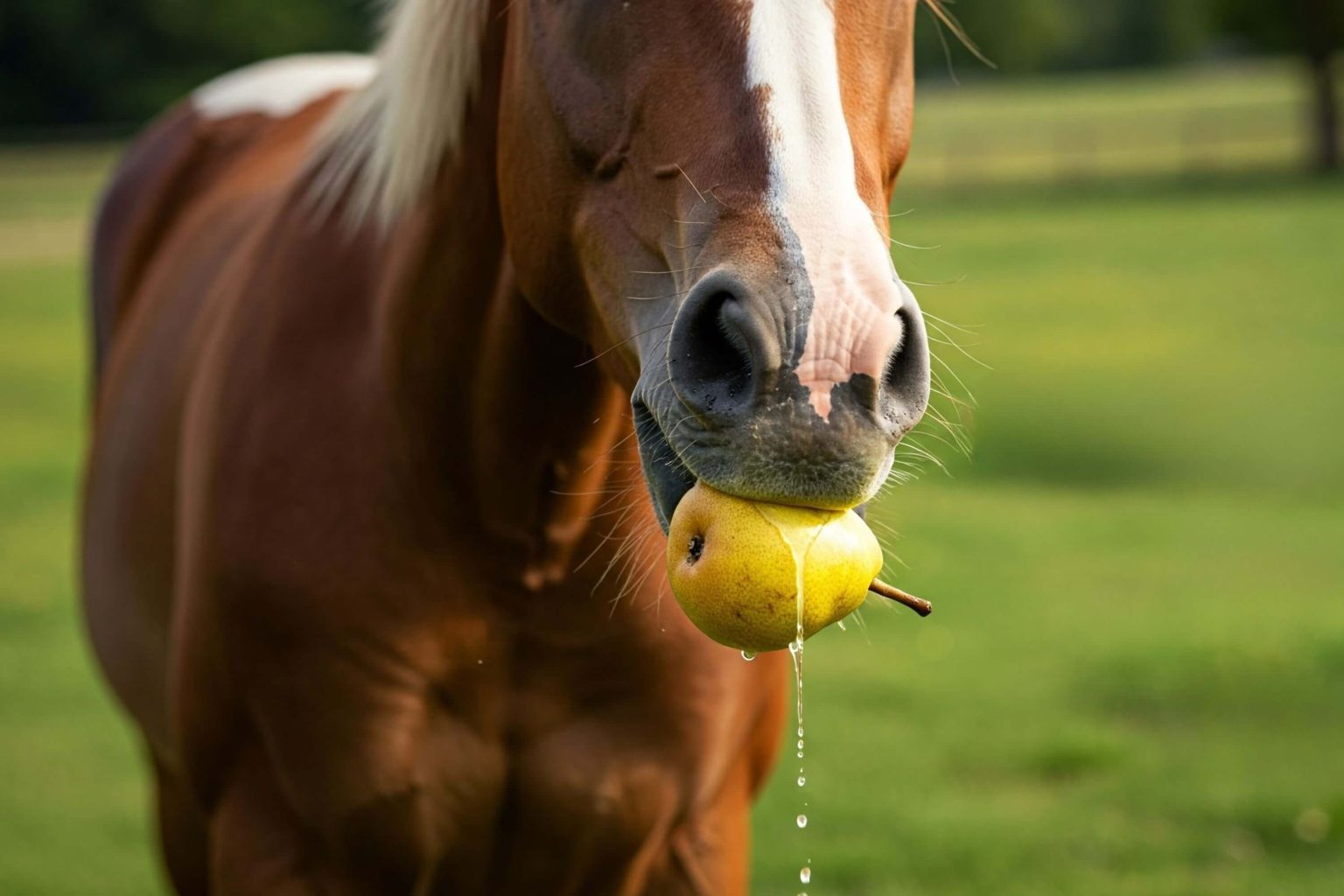 Can Horses Eat Pears