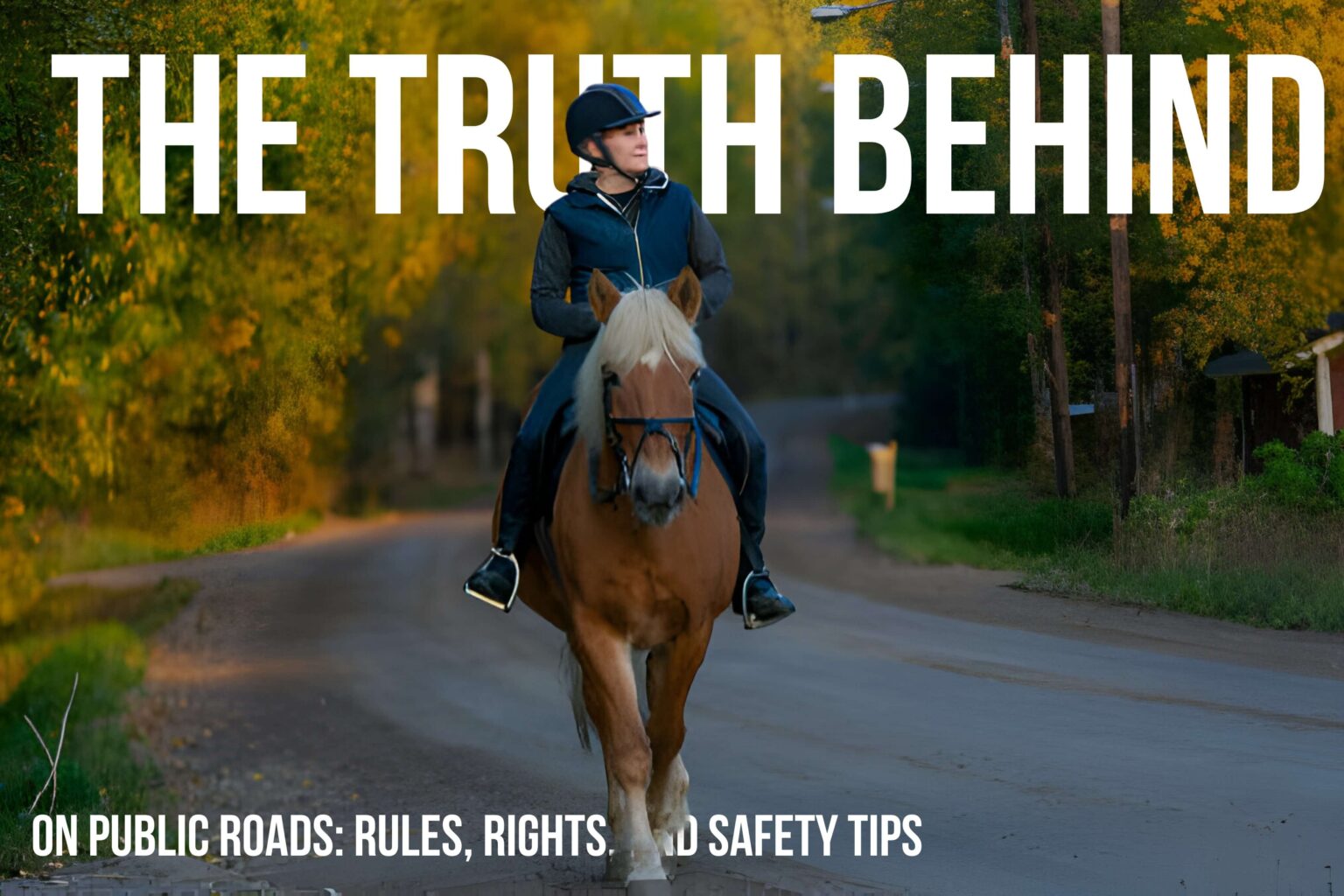 Can You Ride a Horse on the Road?