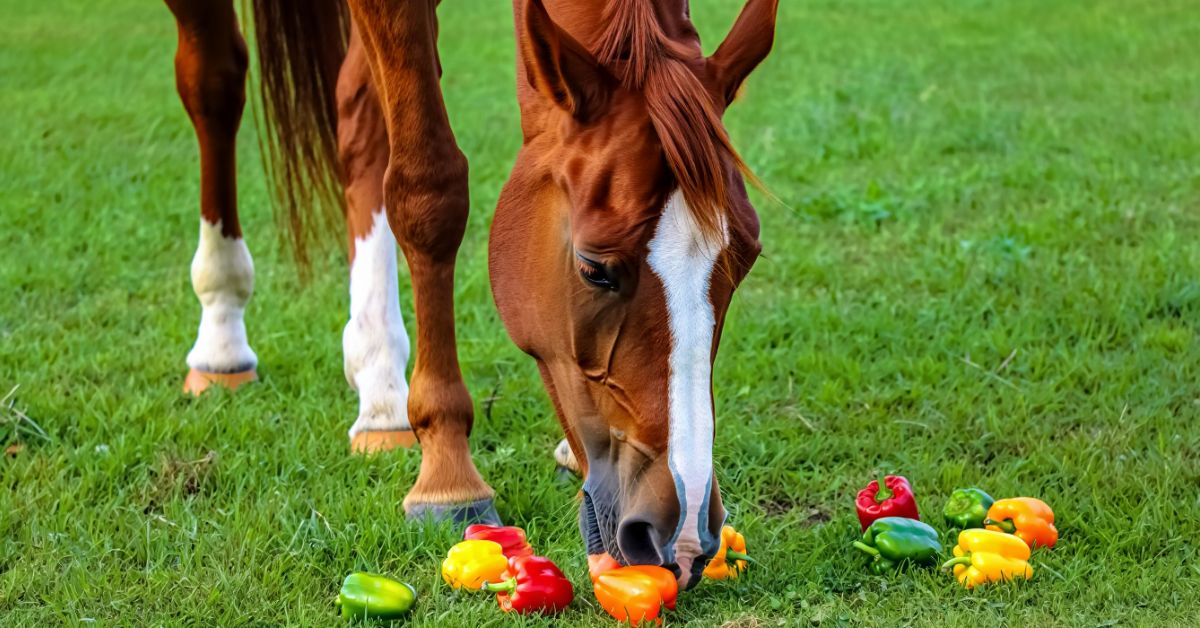 Can Horses Eat Bell Peppers