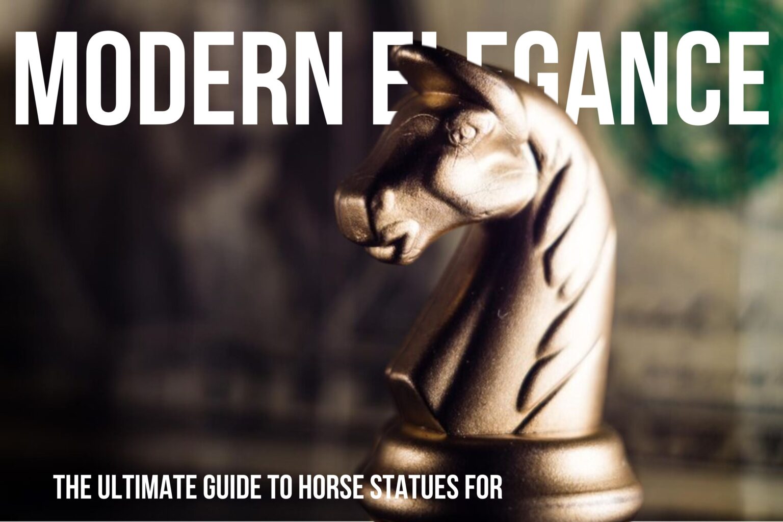 Exploring the Beauty of Horse Statues in Deco