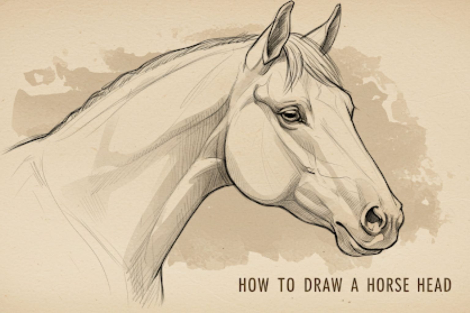 How-to-Draw-a-Horse-Head-A-Step-by-step-Tutorial