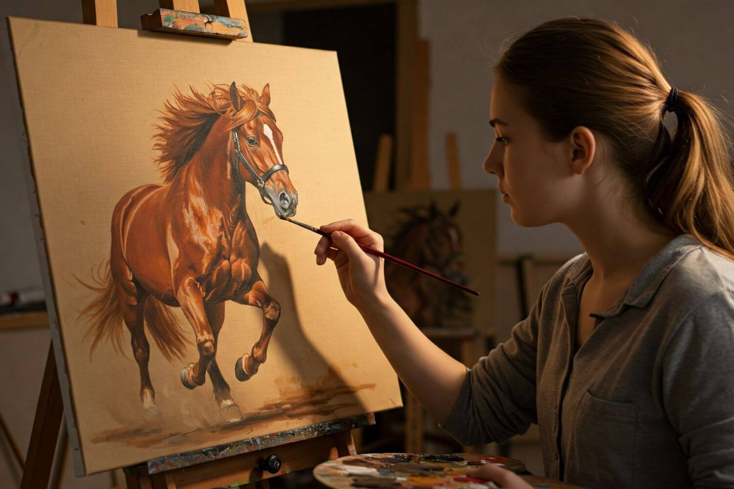 How to Paint a Horse