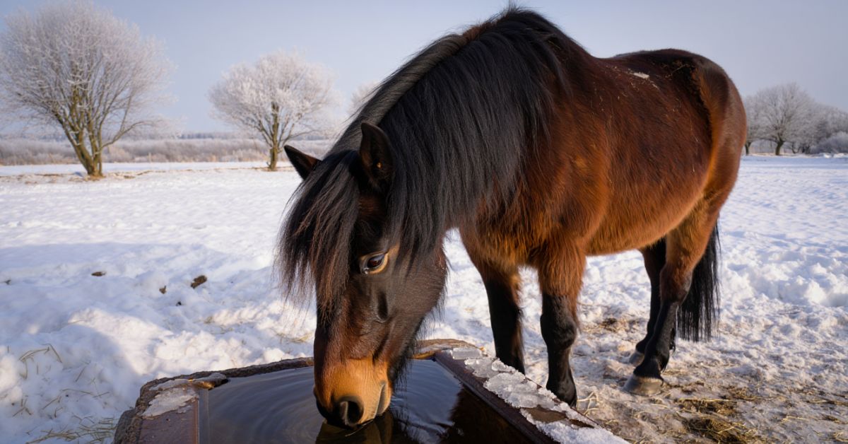 How to Keep Horse Water from Freezing