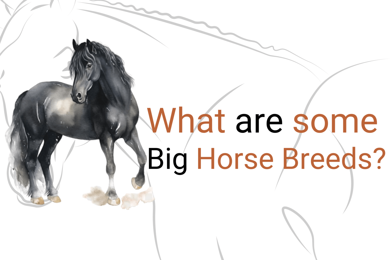 Unveiling Giants: What Are Some Big Horse Breeds