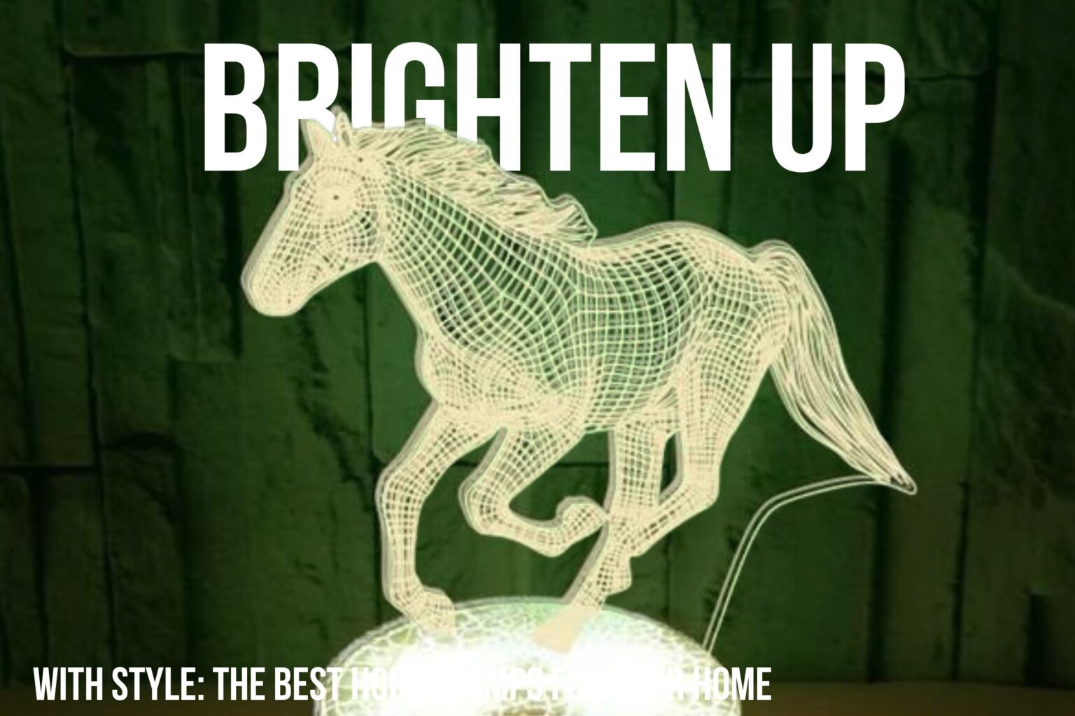 The Best Horse Lamps for Your Home