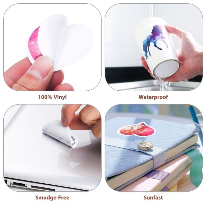 Horse decals (Notebook Phone Skateboard) - Dream Horse