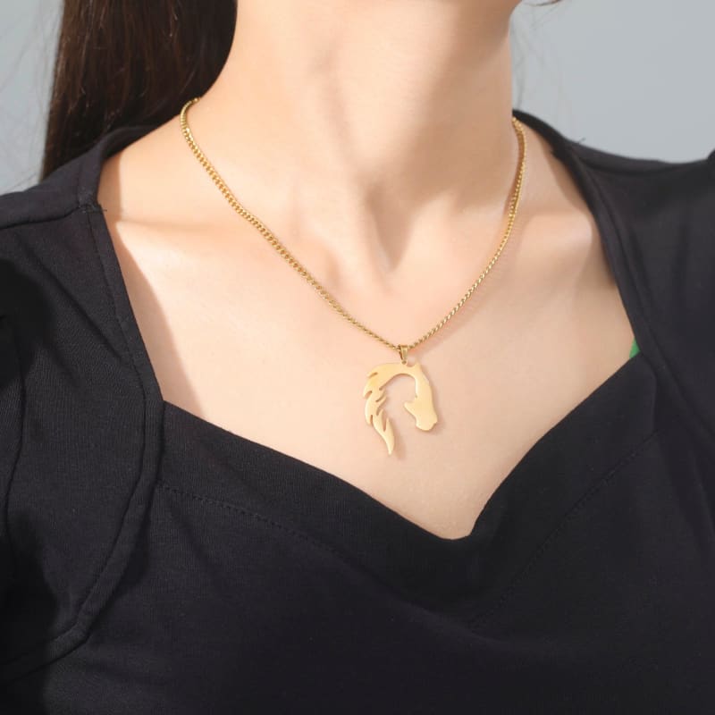 Horse necklace collar - Dream Horse