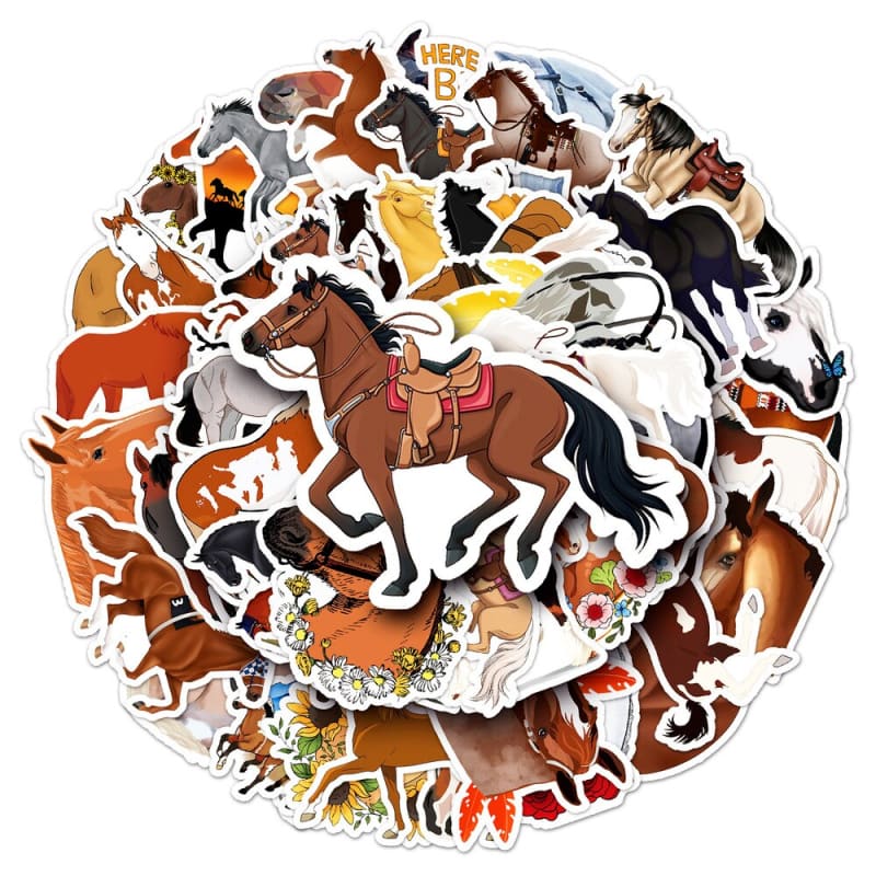 Horse sticker (50/100PCS) - Dream Horse