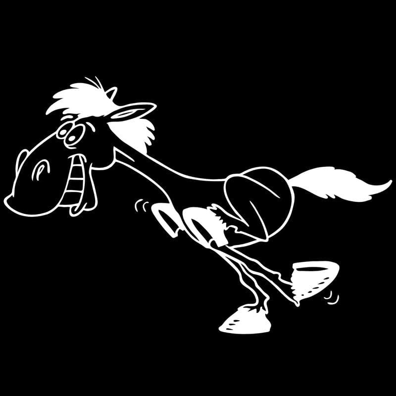 Horse trailer bumper stickers - Dream Horse
