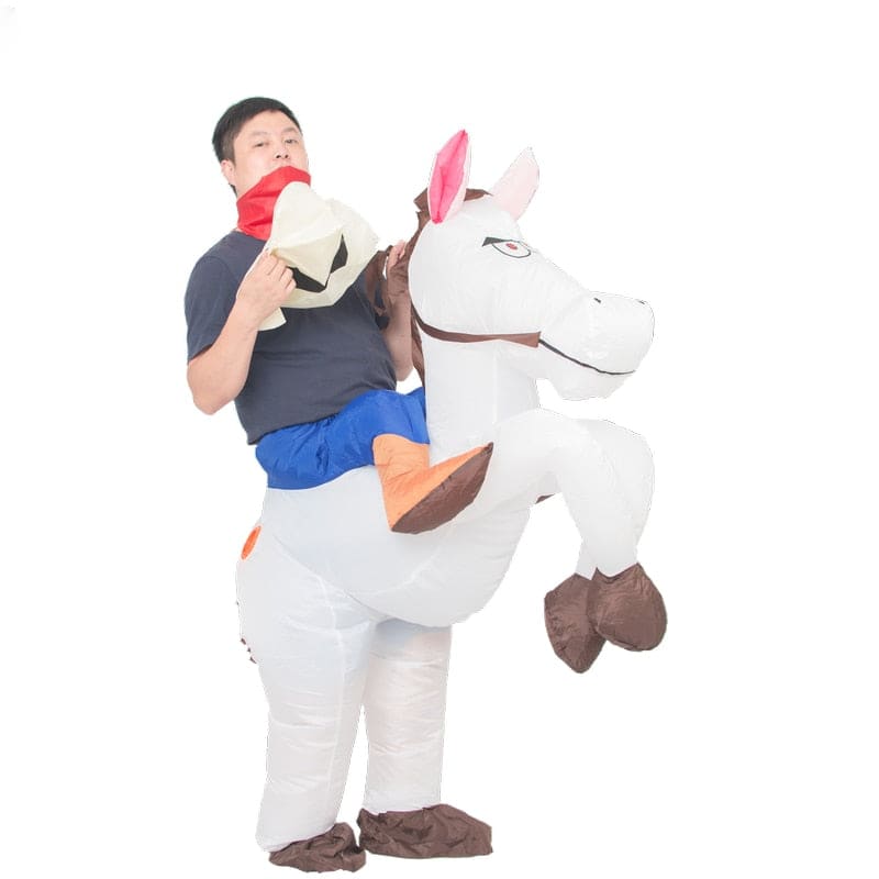 Inflatable Horse Costumes (Cowboy) - Dream Horse