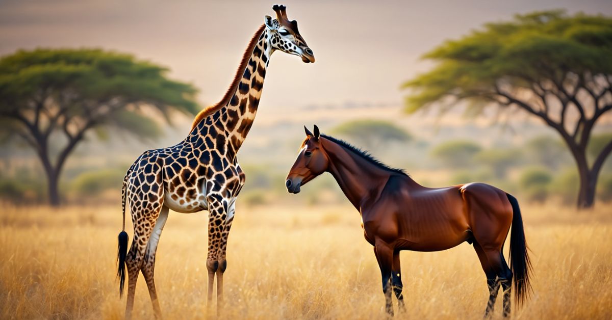 Are Giraffes Horses