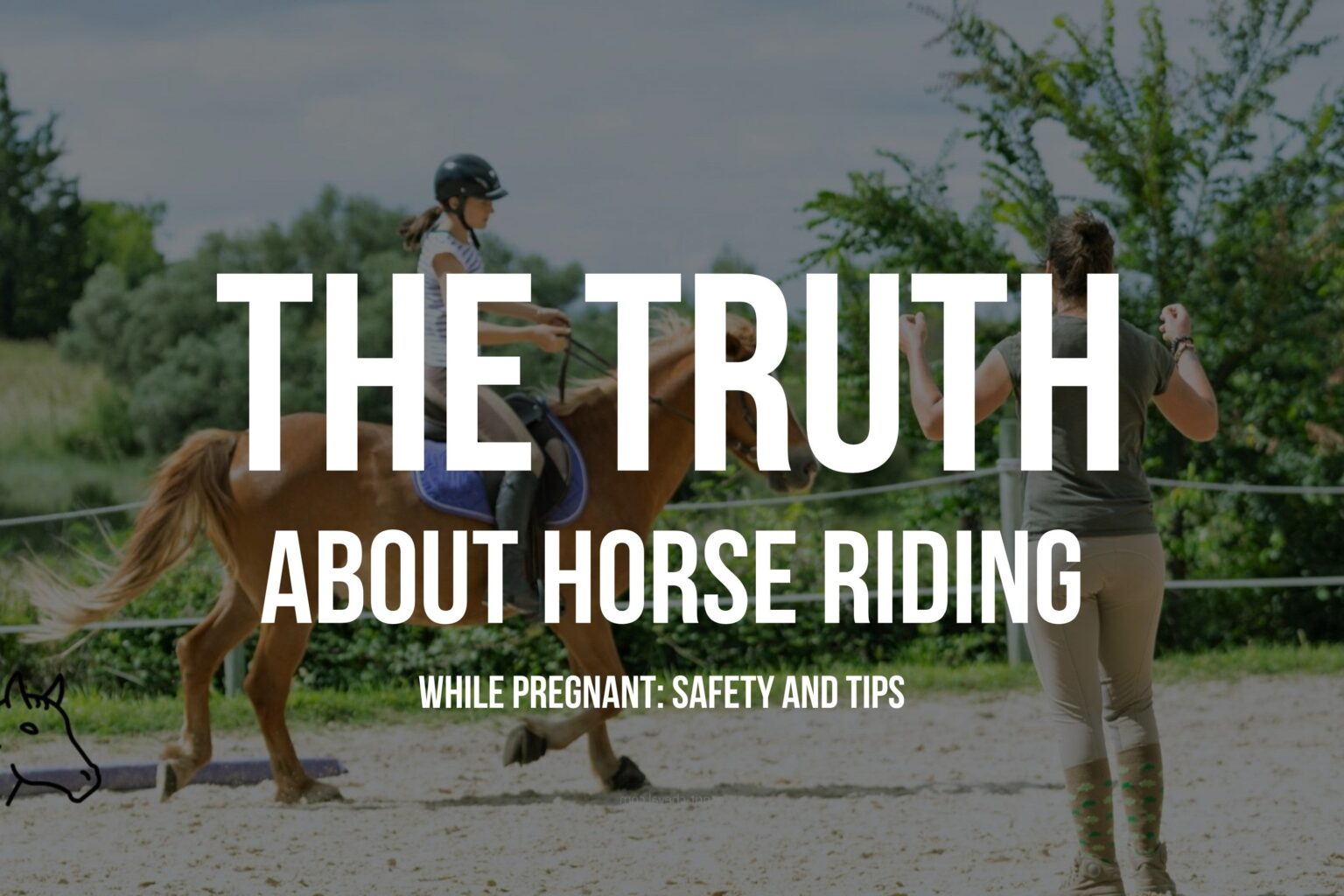 Can you Ride a Horse While Pregnant?