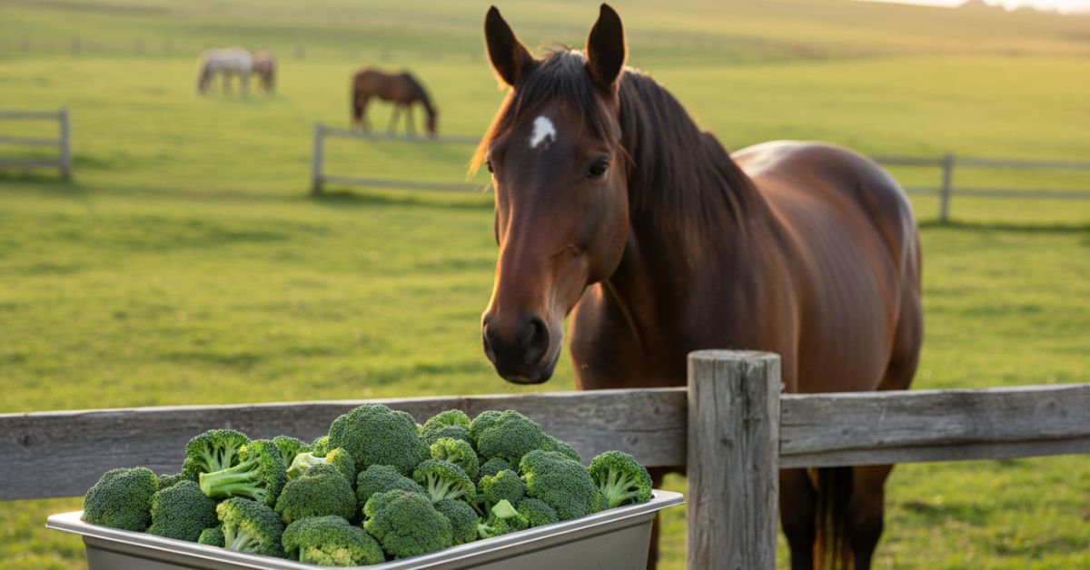 Can Horses Have Broccoli
