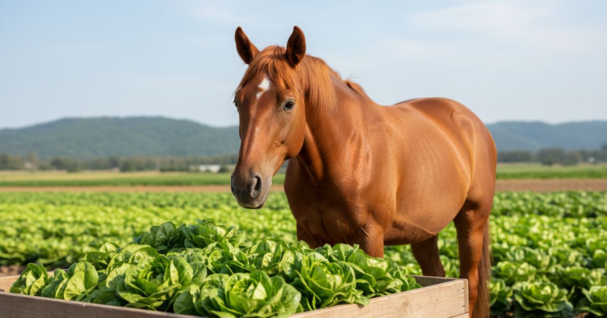 Can Horses Have Lettuce