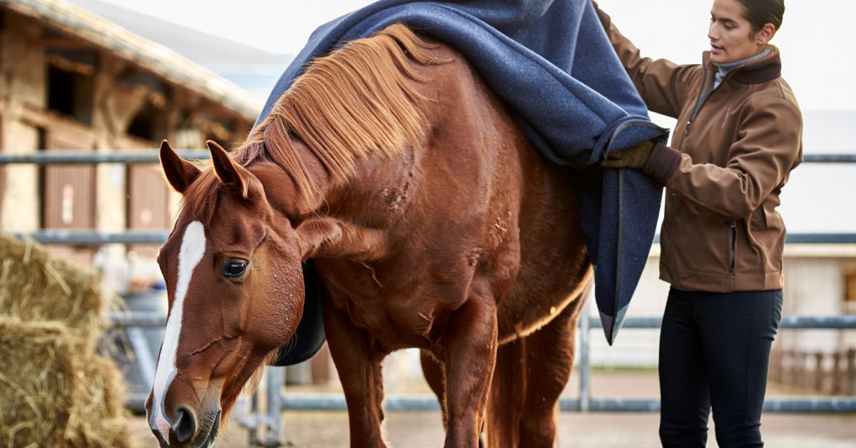Can You Blanket a Wet Horse