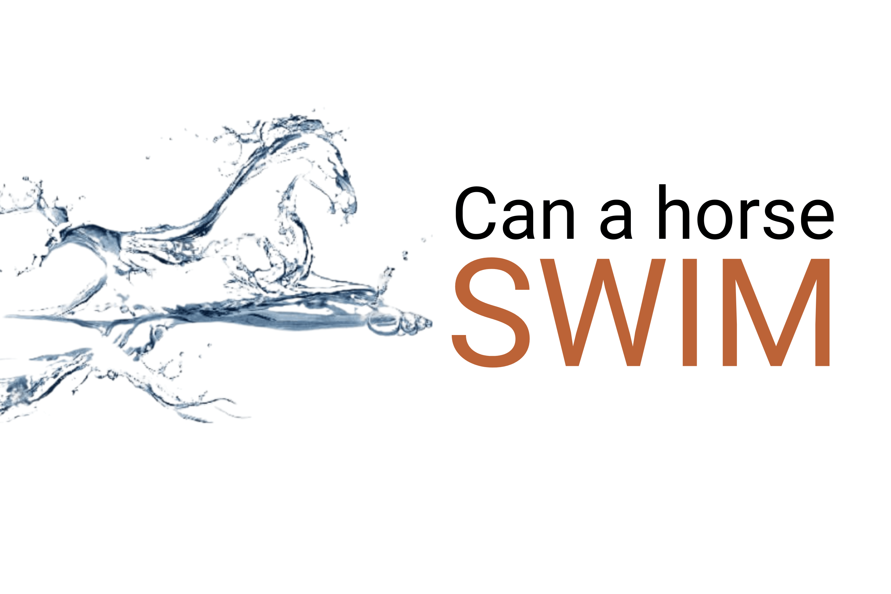 Can horses swim?