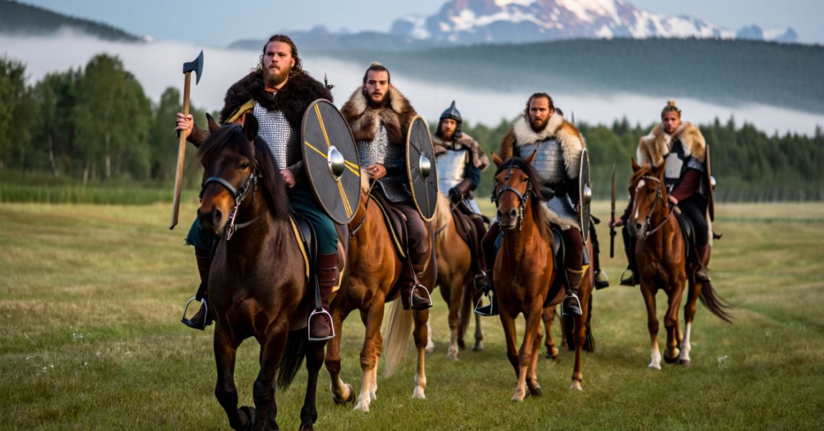 Did Vikings Ride Horses