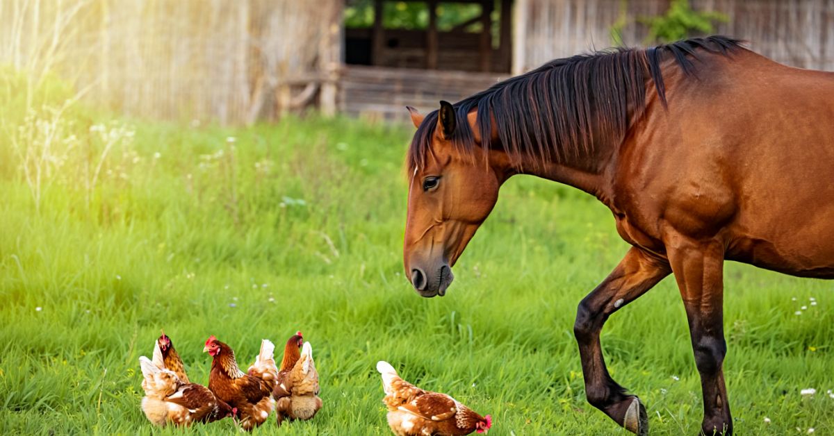 Do Horses Eat Chickens