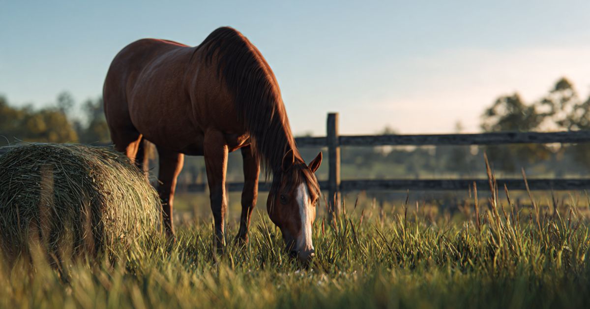 Do Horses Need Hay If They Have Grass