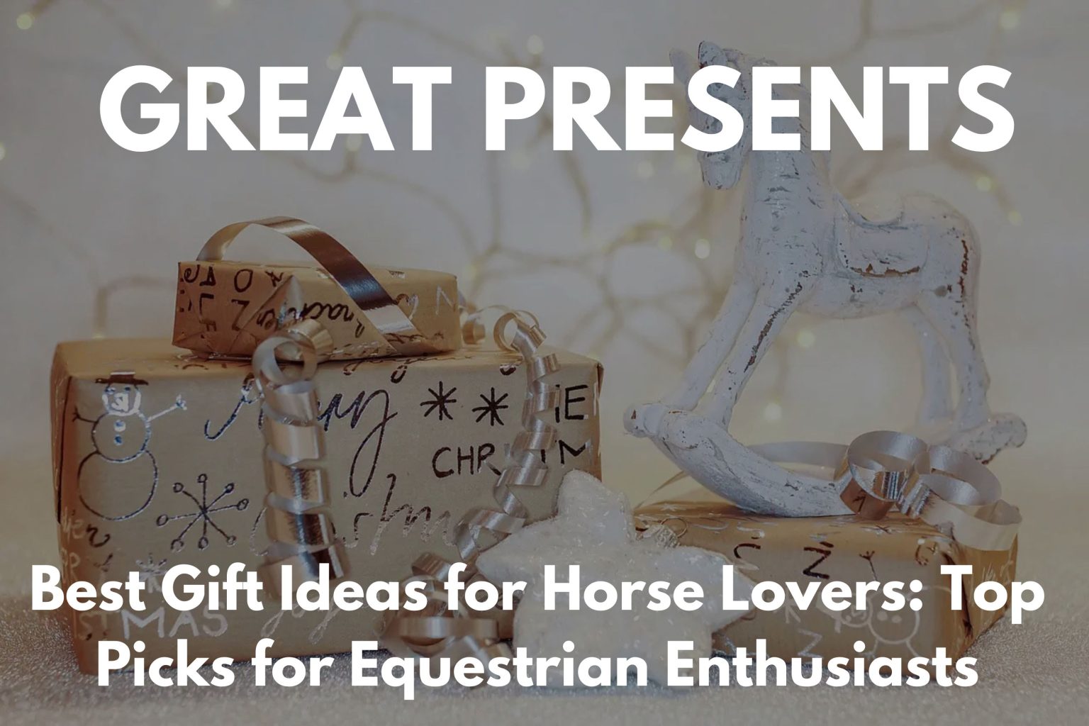 Gift Ideas for Horse Lovers