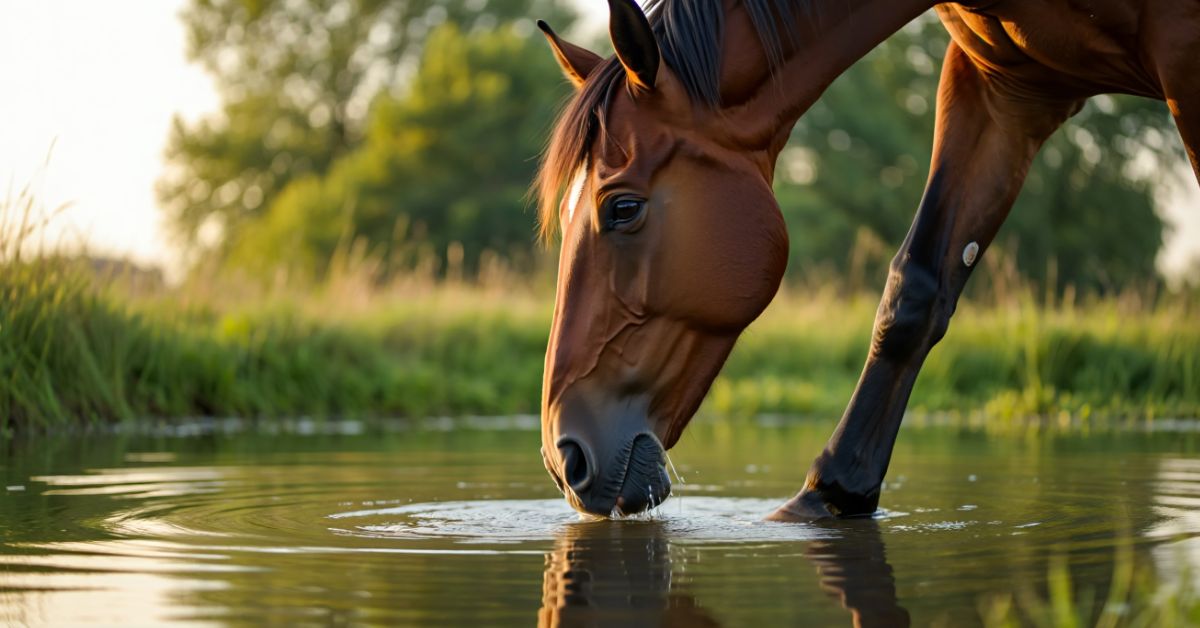 How Do Horses Drink Water