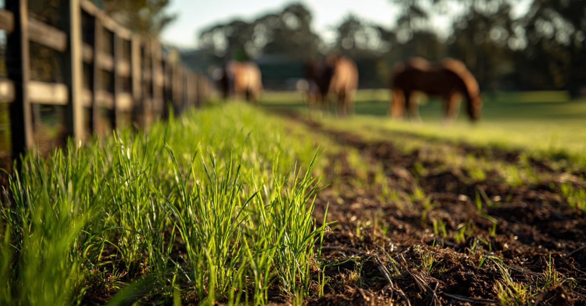 How Long to Keep Horses Off Pasture After Seeding