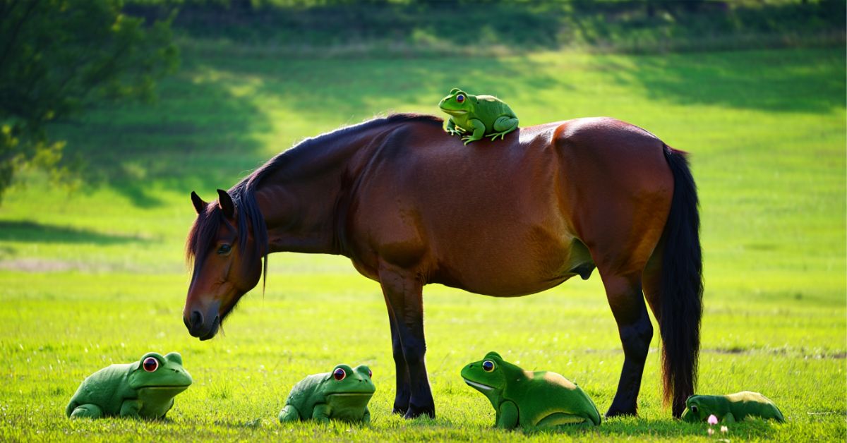 How Many Frogs Does a Horse Have