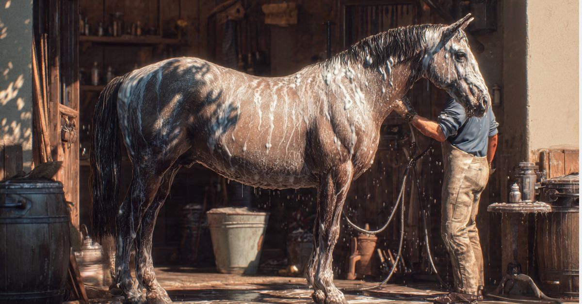 How to Bathe a Horse Like a Pro
