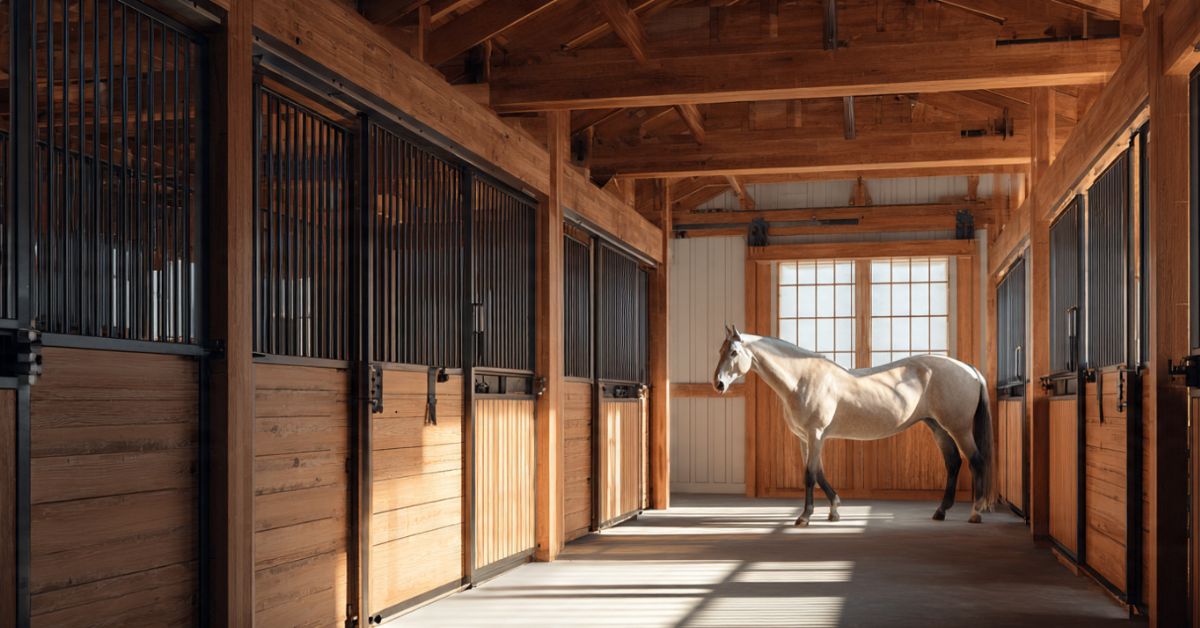 How to Build Horse Stalls