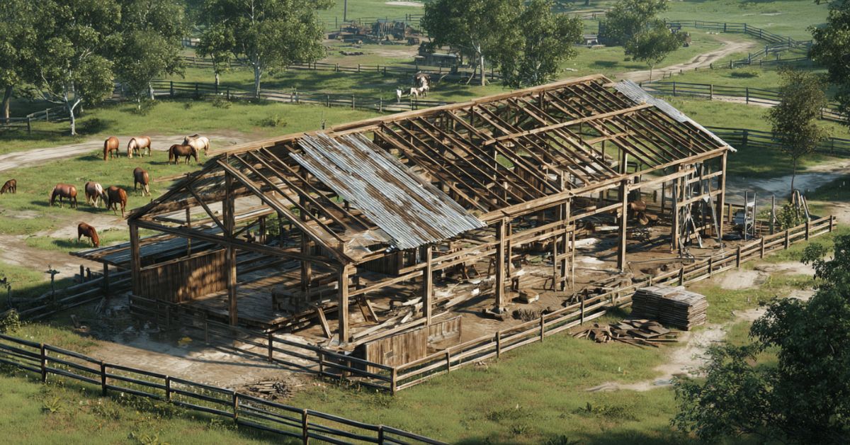 How to Build a Horse Barn