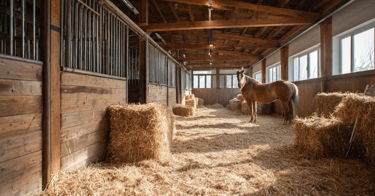 How to Clean a Horse Stall