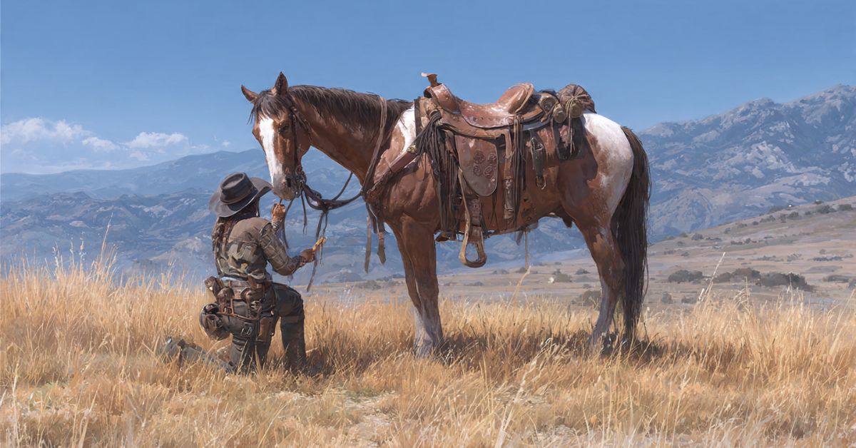 How to Saddle a Horse Western