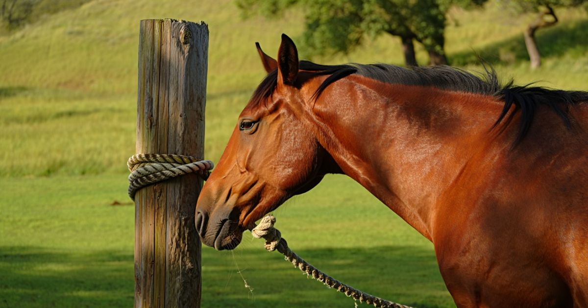 How to Tie a Horse to a Post