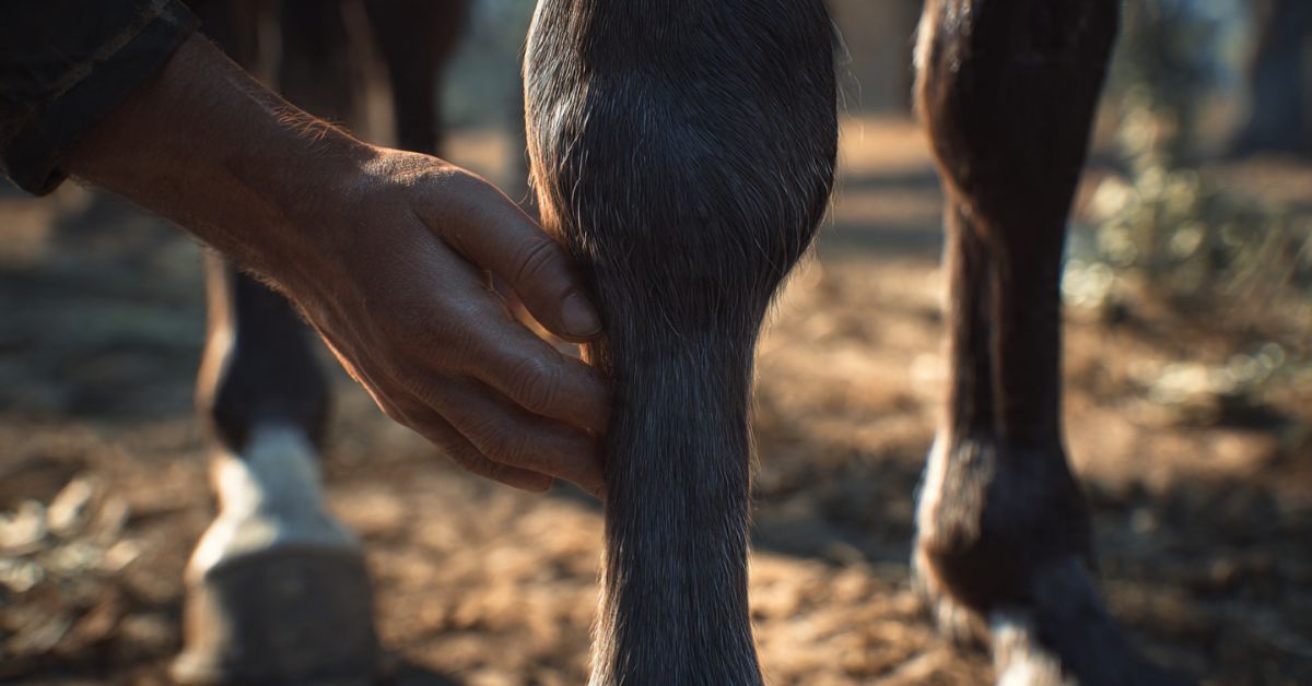 How to Treat a Swollen Fetlock on a Horse