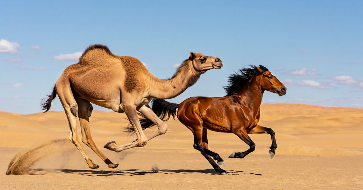 Is a Camel Faster Than a Horse