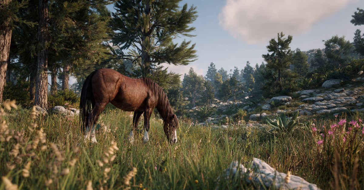 What Do Horses Eat in the Wild