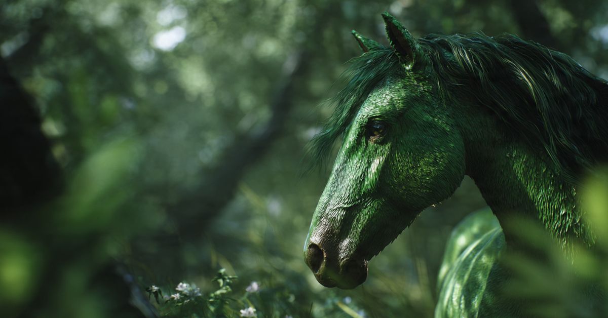 What Does a Green Horse Mean