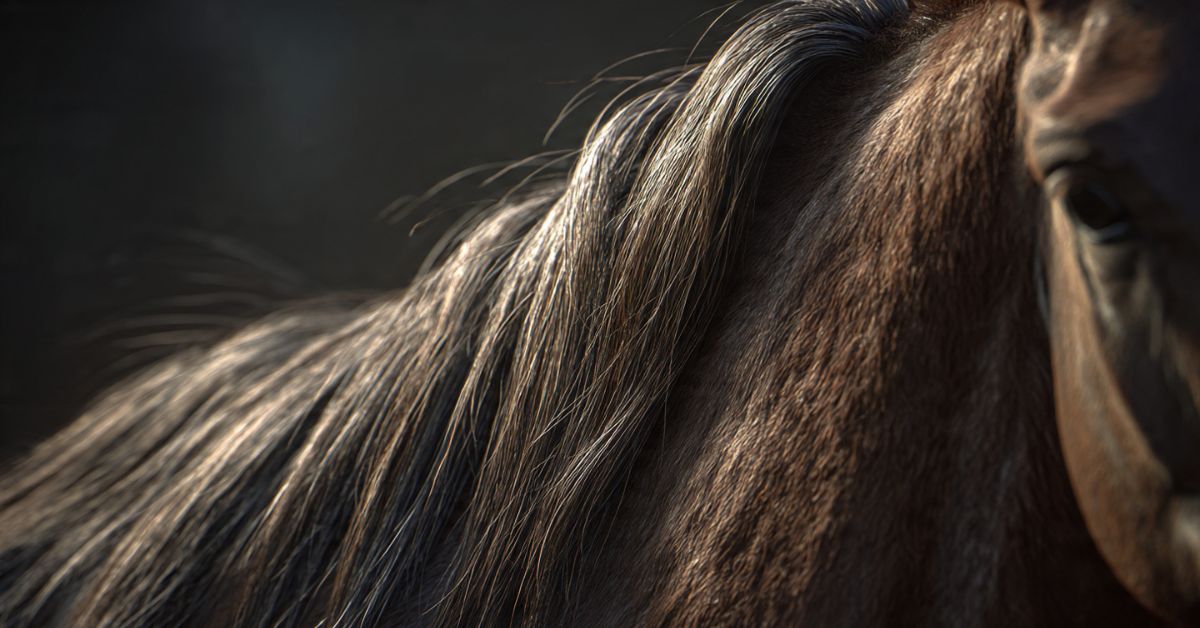 What Does a Horses Tail Look Like Without Hair