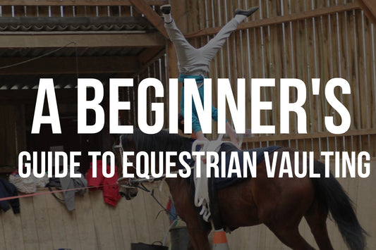 What is equestrian vaulting