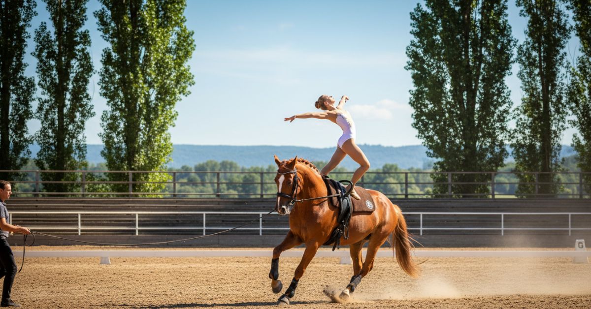 What is horse vaulting