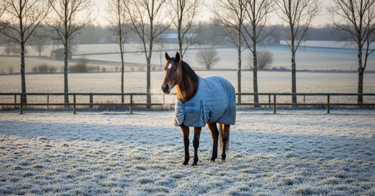 When is it too cold to turn horses out: Winter safety tips every owner needs 