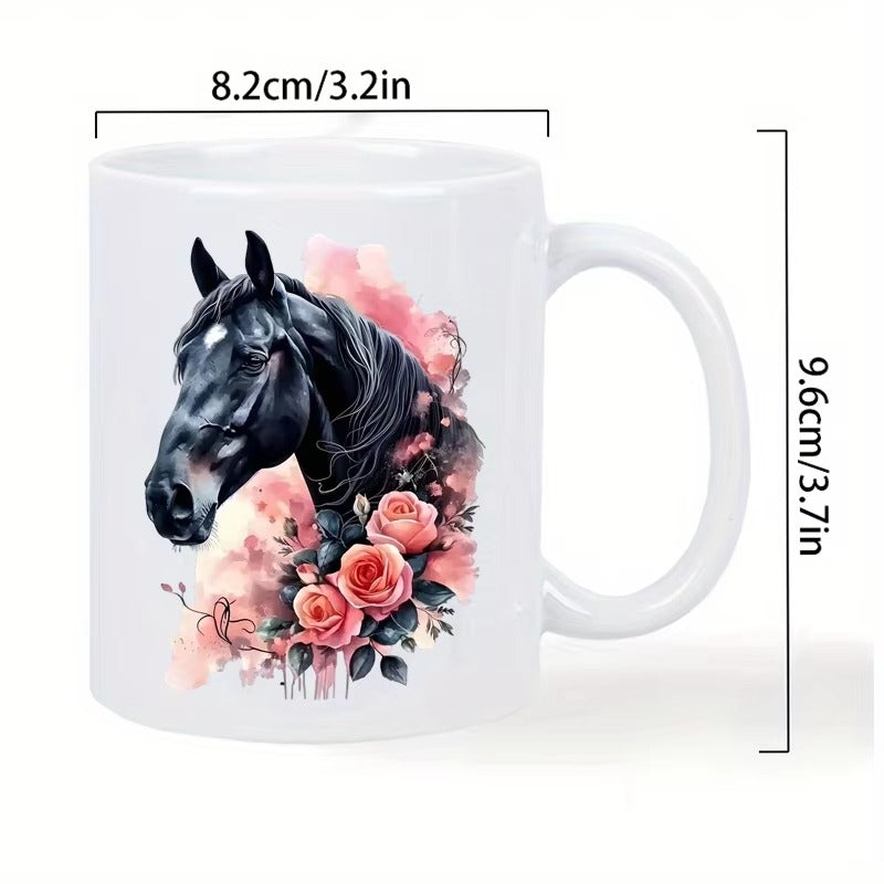 3D horse mug