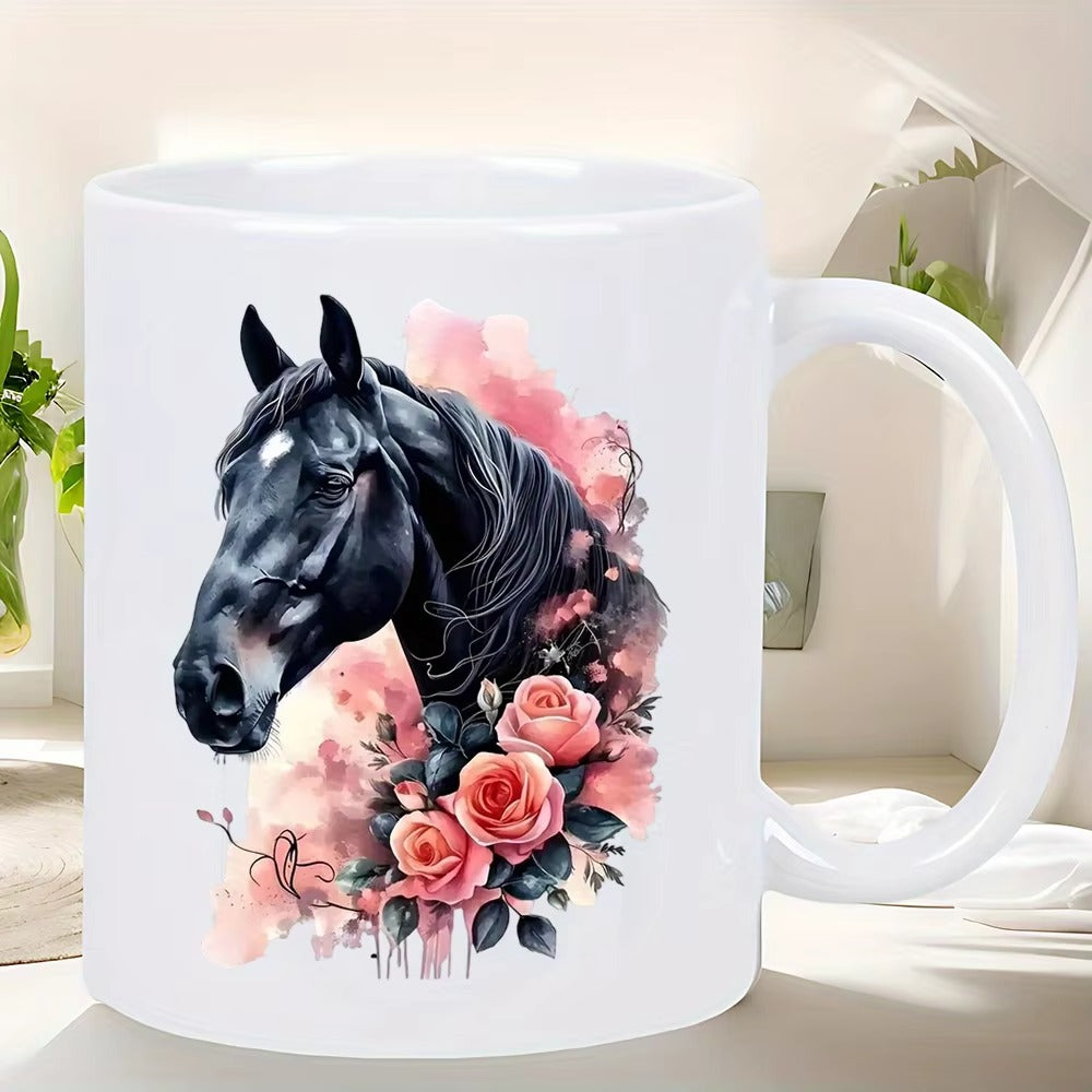 3D horse mug