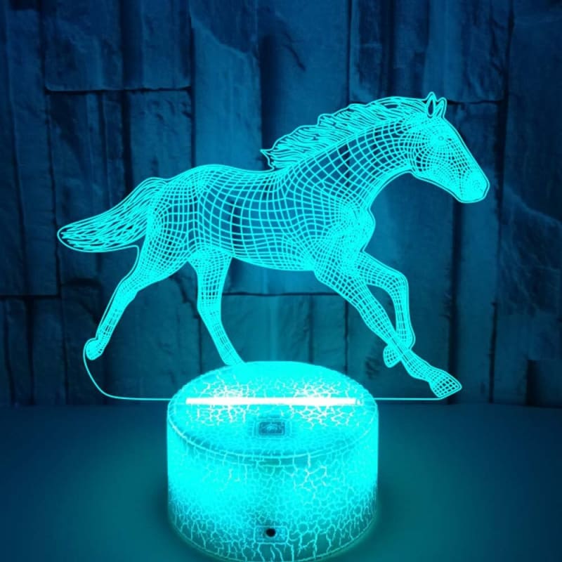 3D night light horse - Dream Horse