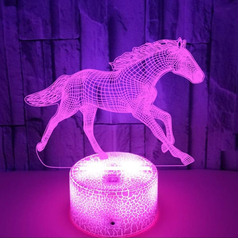 3D night light horse - Dream Horse