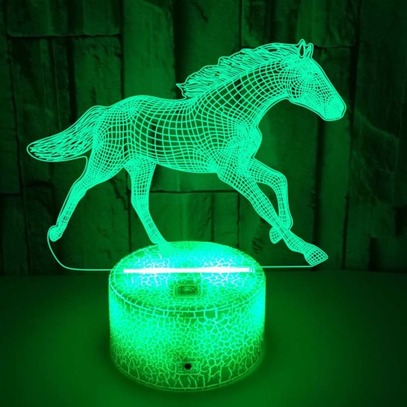 3D night light horse - Dream Horse