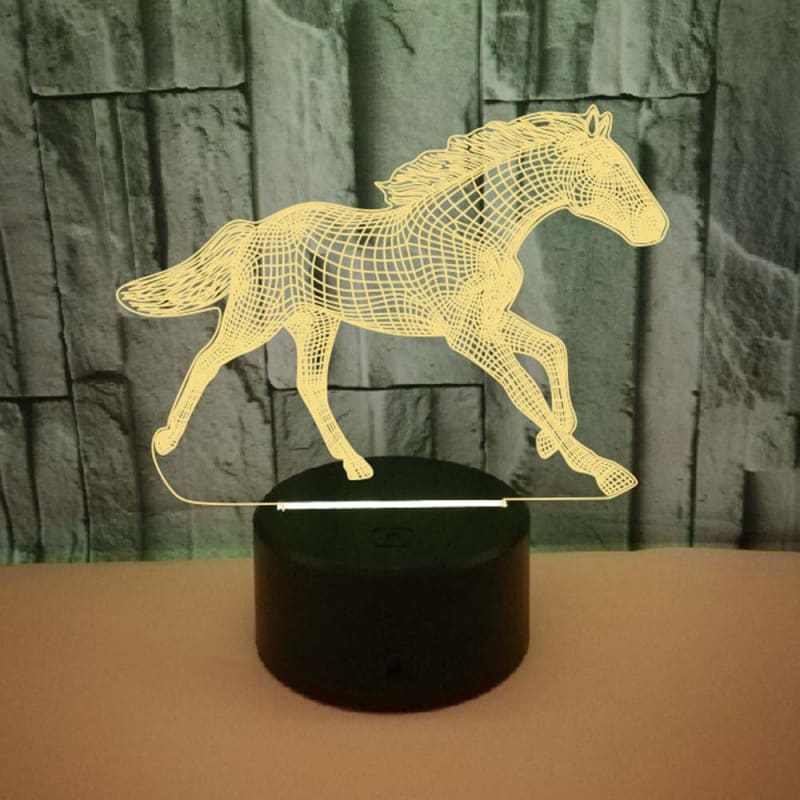 3D night light horse - Dream Horse