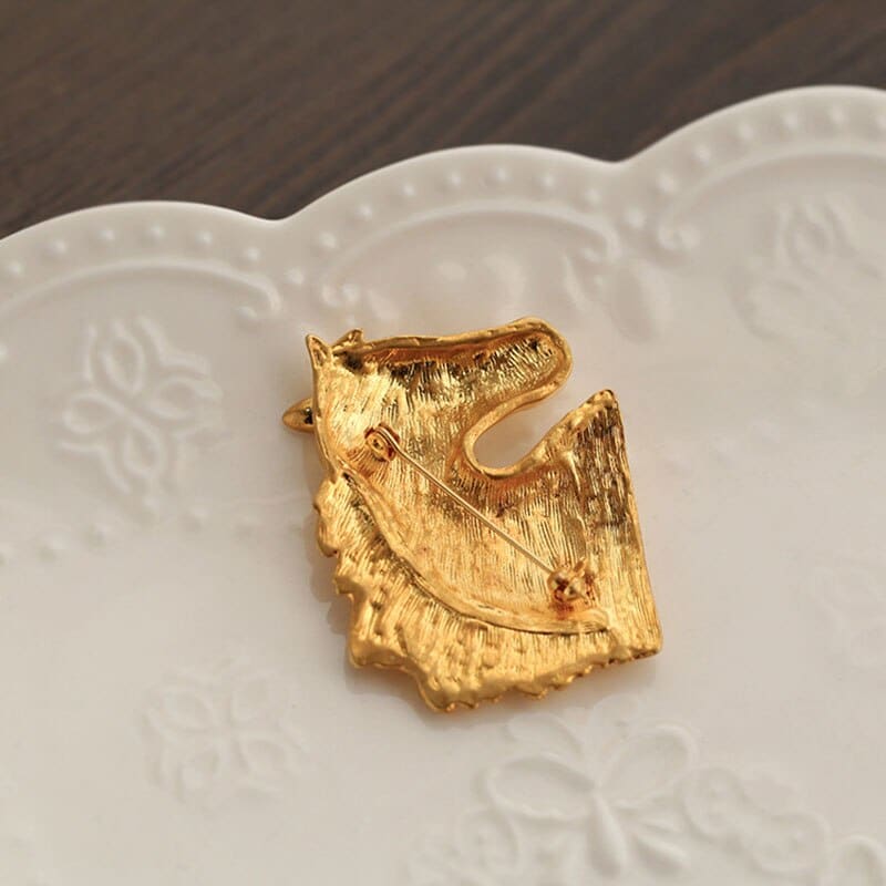 3D vintage horse brooch - Dream Horse