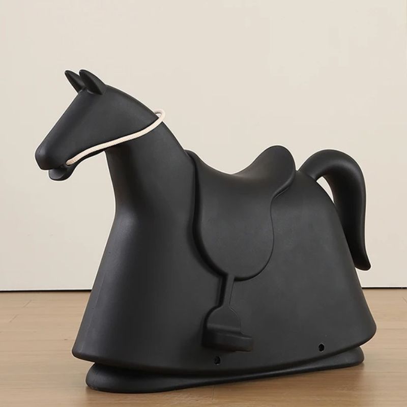 Black beauty rocking horse