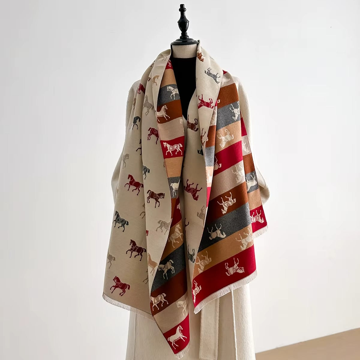 Carousel horse scarf